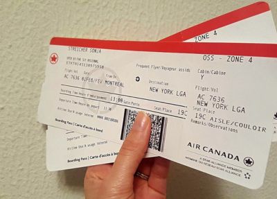 Air Canada Ticket