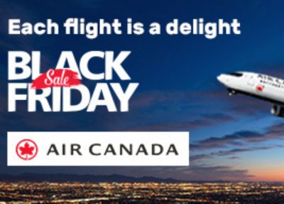 Air Canada Black Friday